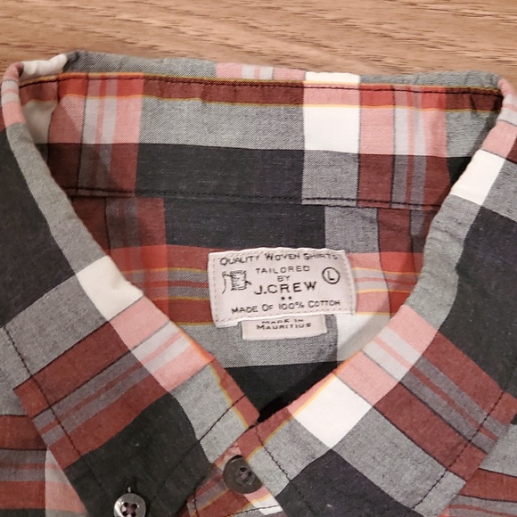 J.Crew Casual L/S Button Down Dress Shirt Sz L - Picture 5 of 5